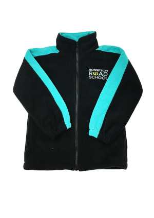 Robertson Road School Fleece Black/Jade